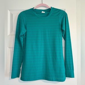 Zyia Mesh Teal top